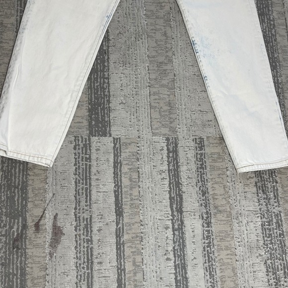 NWT Levis 501 Premium 81 High Rise Loose Tapered Leg Acid Wash Jean Womens 28x31 - Picture 4 of 13